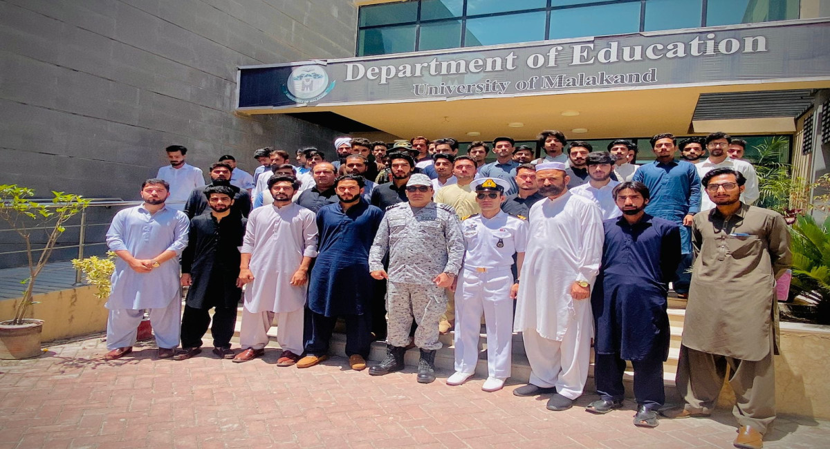 Awareness Session regarding Short Service Commission in Pakistan Navy organized by Directorate of Students Societies & Kamyab Jawan Markaz in collaboration with Pakistan Navy Recruitment Center, Swat.