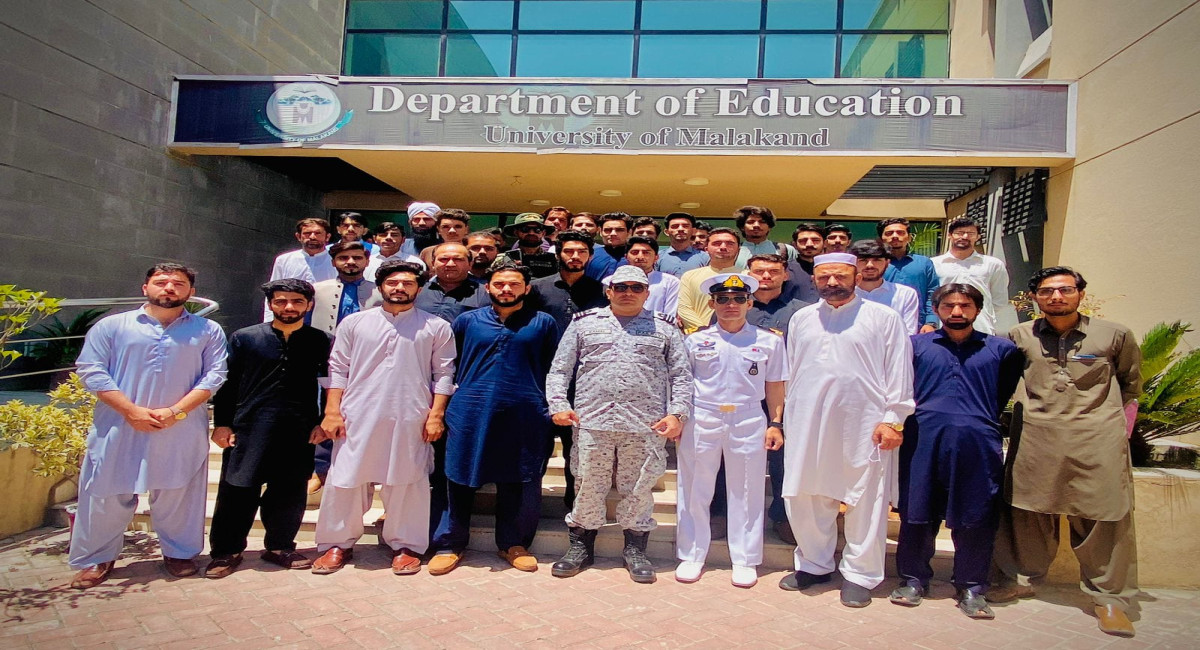 Awareness Session regarding Short Service Commission in Pakistan Navy organized by Directorate of Students Societies & Kamyab Jawan Markaz in collaboration with Pakistan Navy Recruitment Center.
